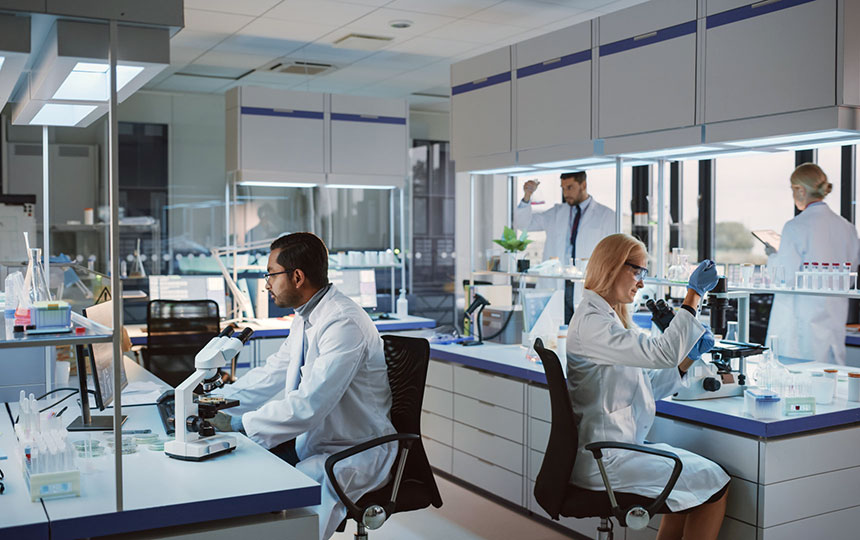 productive lab space environment